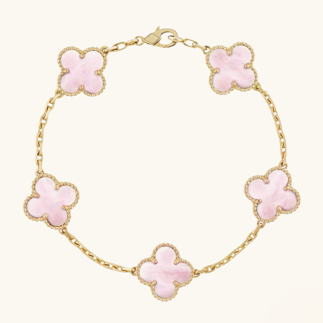 CLOVER | Rosa Armband