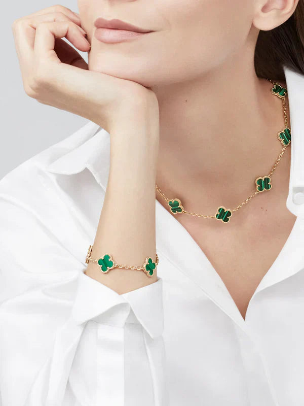 CLOVER | Grünes Armband