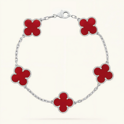 CLOVER - Rotes Armband