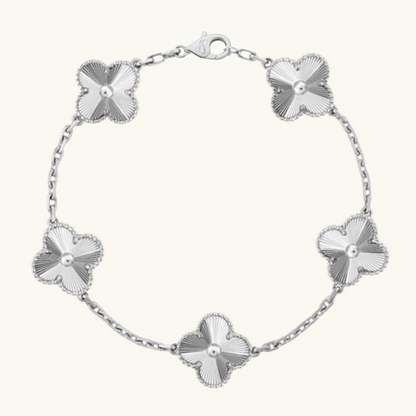 CLOVER - Silberarmband