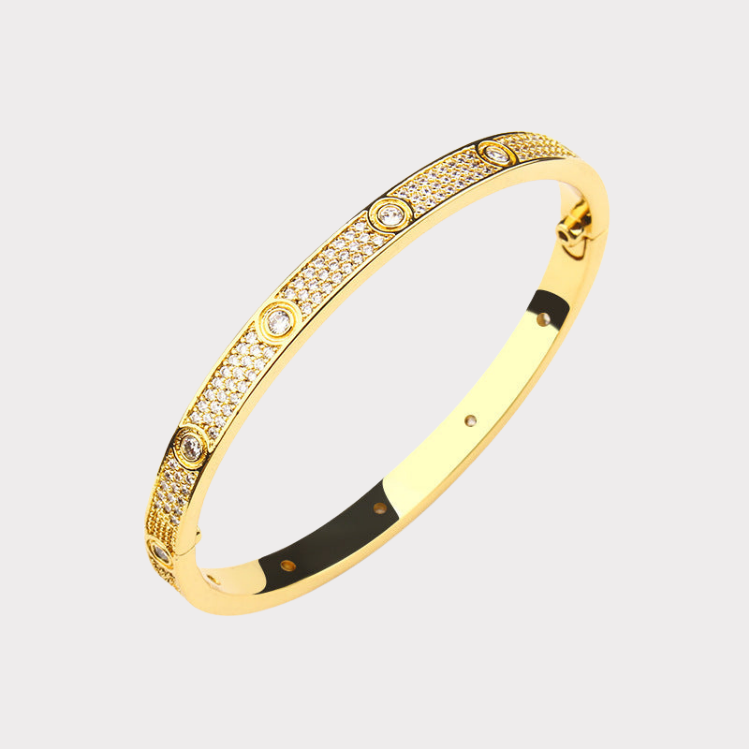 Golden Eternity | Zircon Bracelet