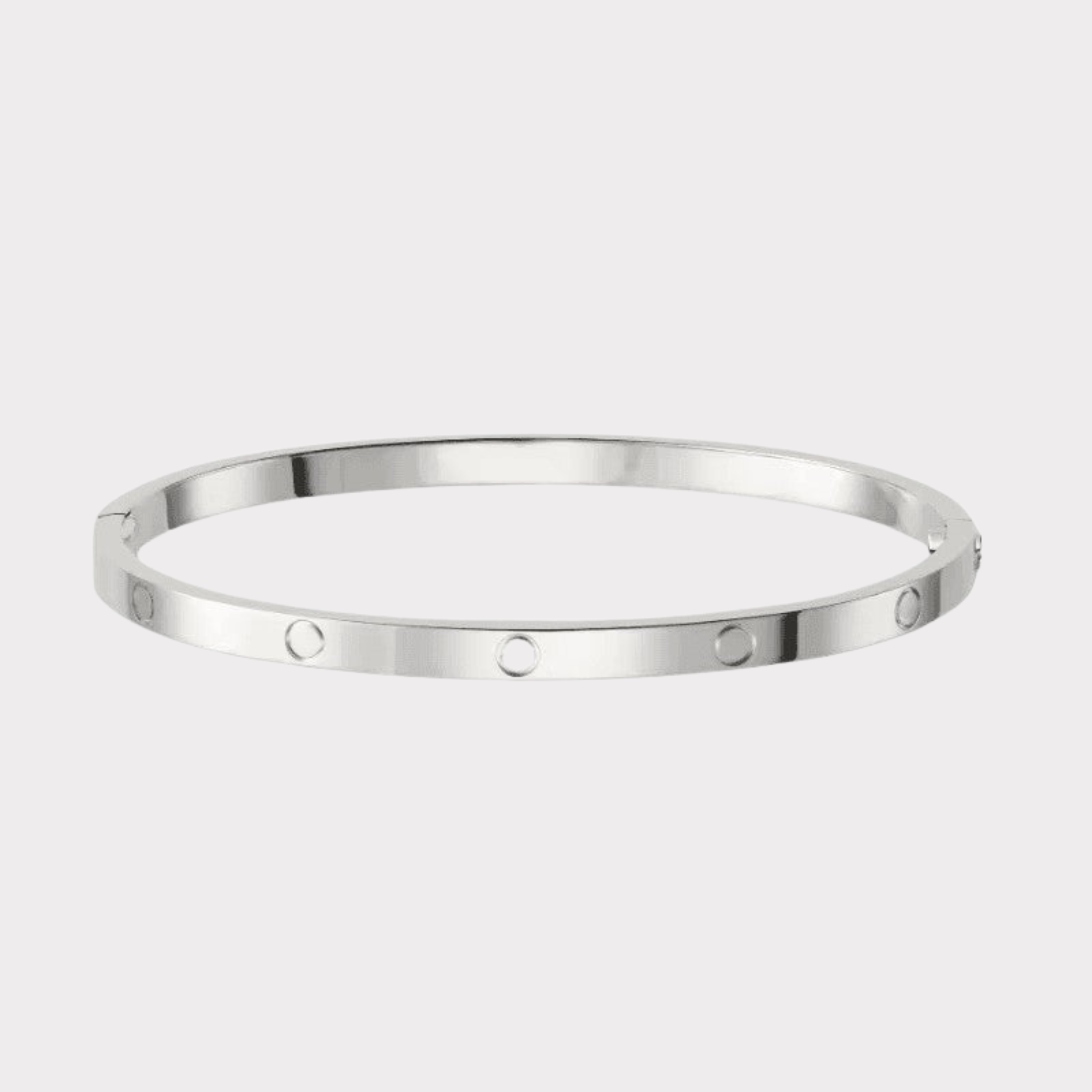 Silver Eternity | Thin Bracelet