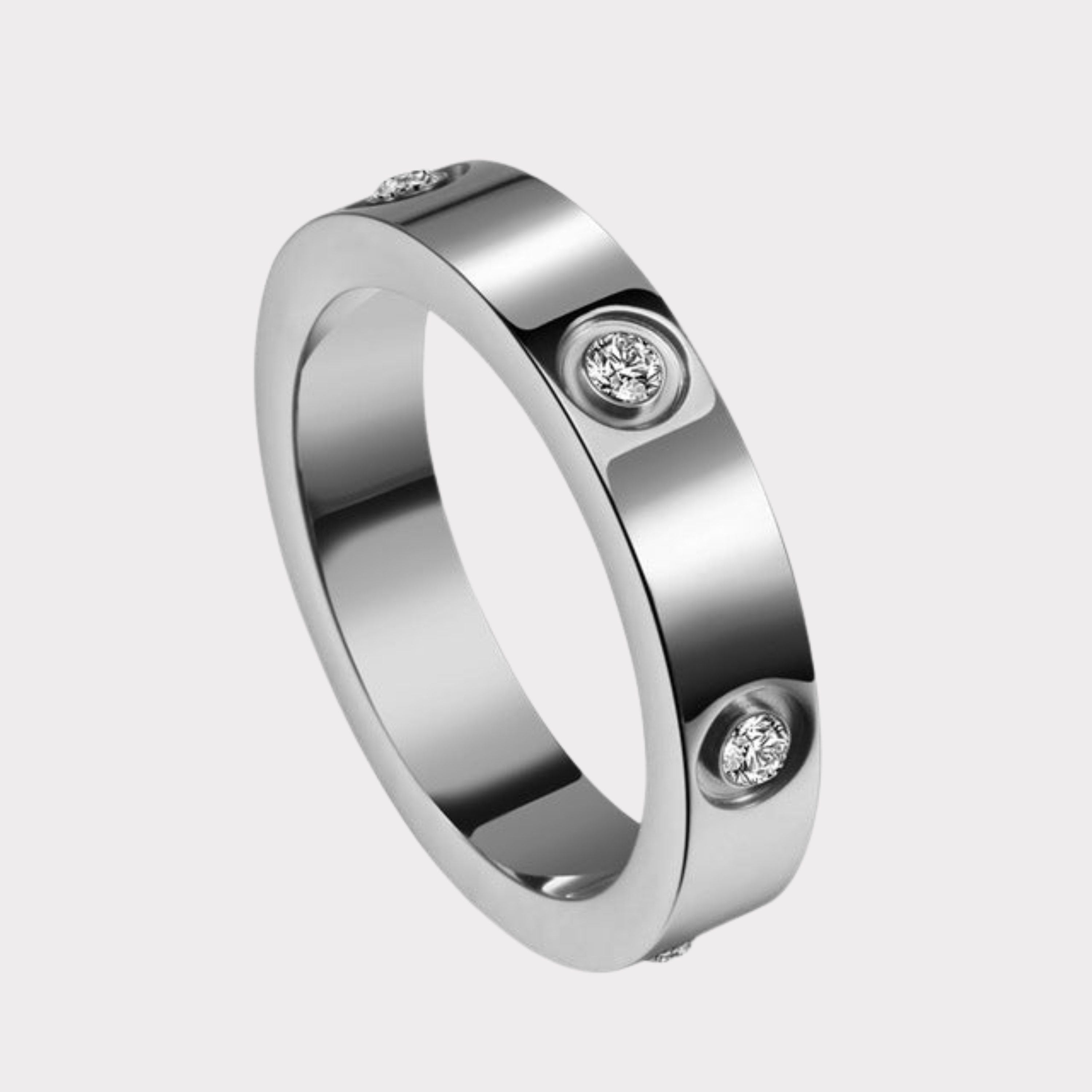 Silver Eternity | Diamond Ring