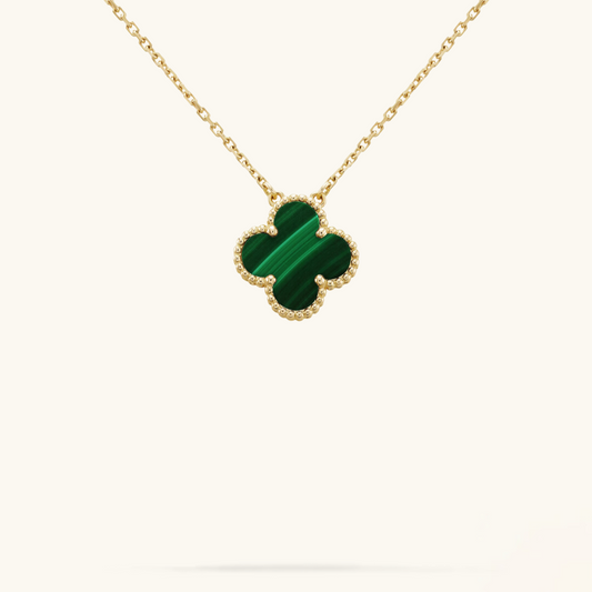 CLOVER | Grünes Halsband