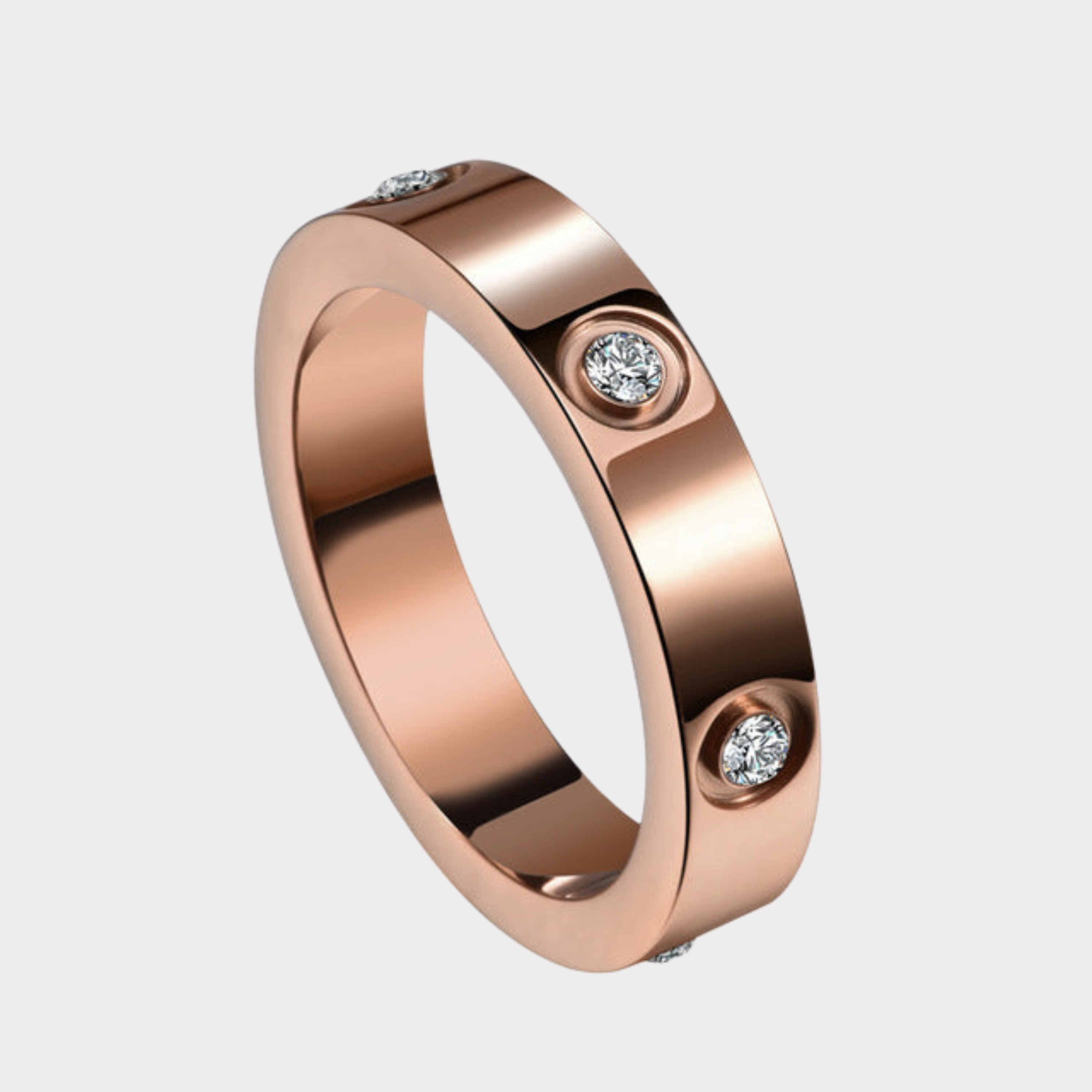 Rose Gold Eternity | Diamond Ring