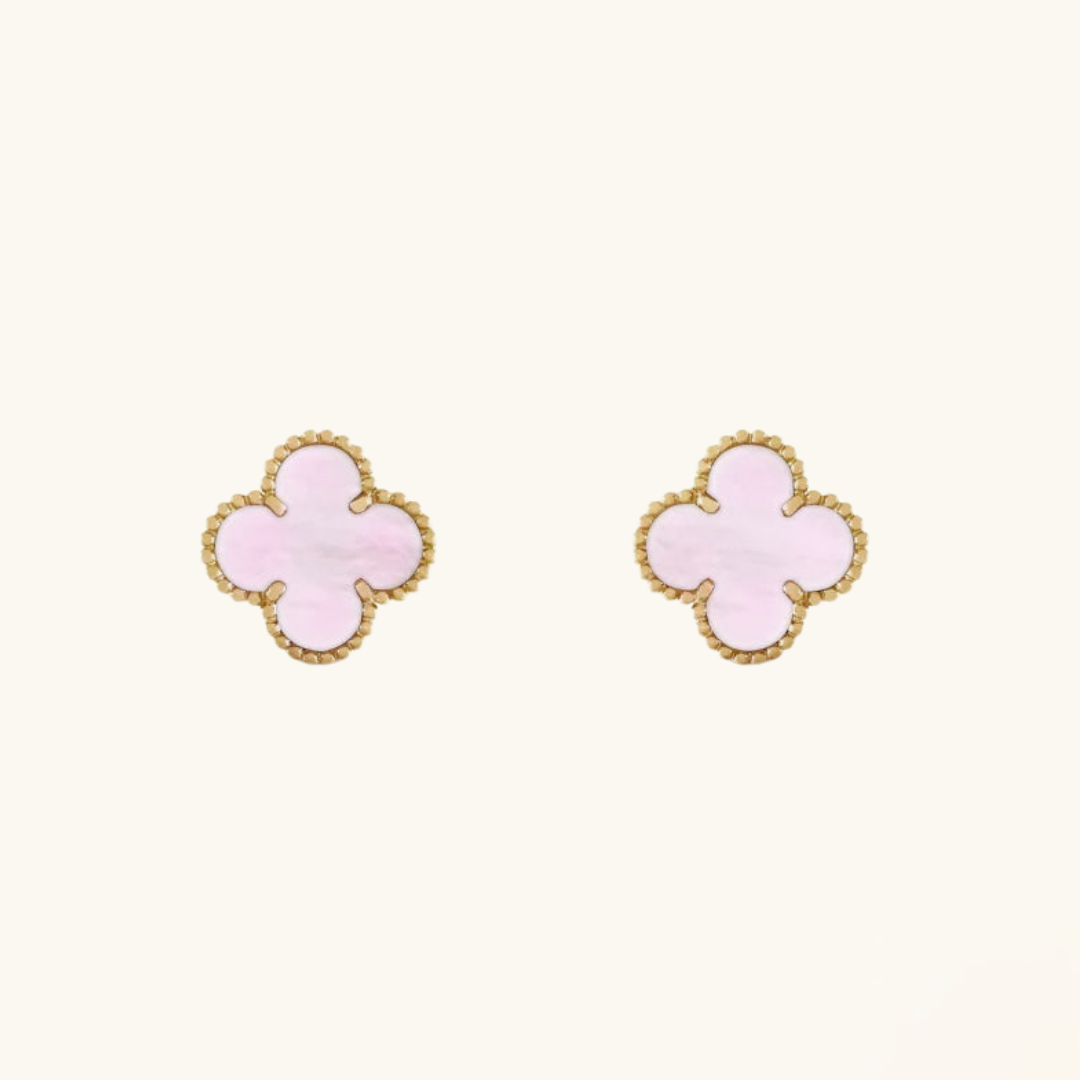 CLOVER | Pink Ohrringe