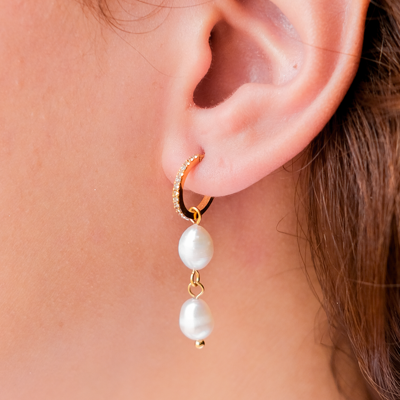 Alexa Freshwater Pearl Earrings