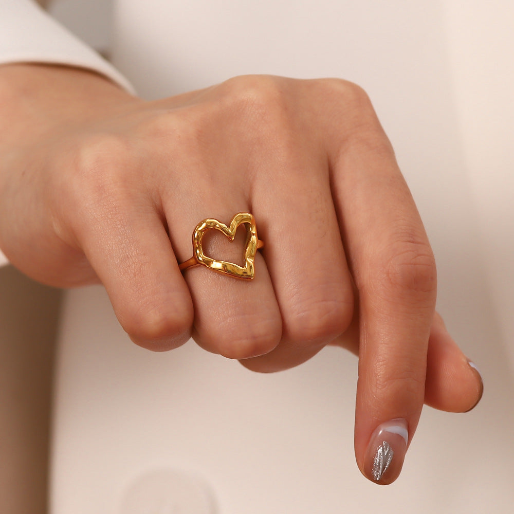 Verity Heart Ring