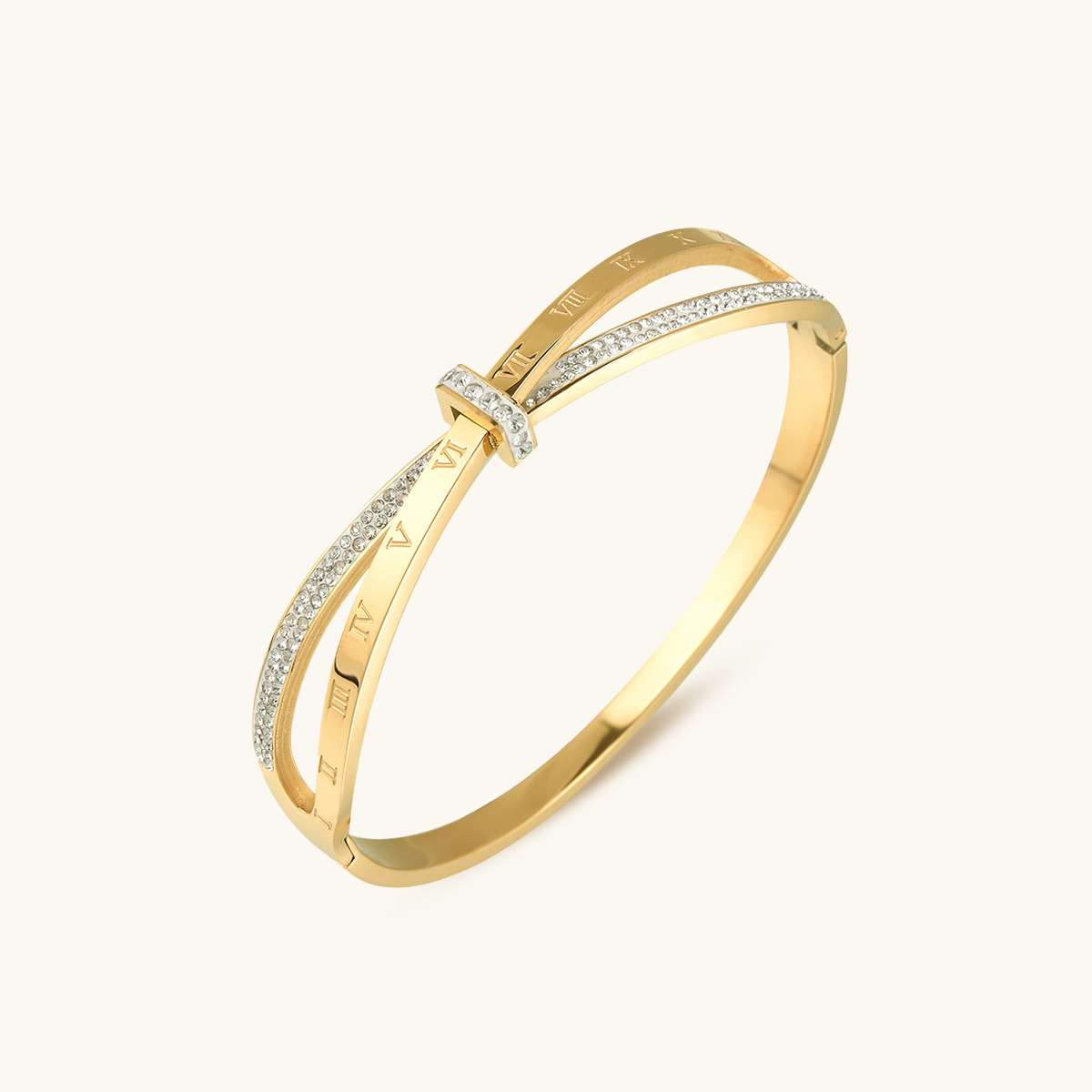 Riviera Bangle Bracelet - Gold