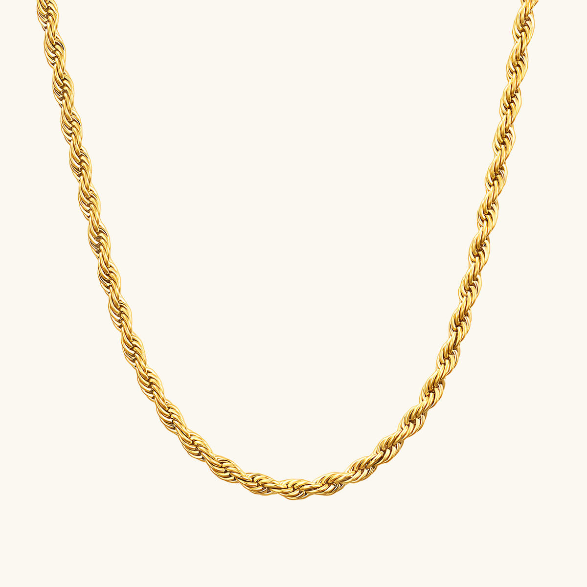 Rope Necklace - Gold