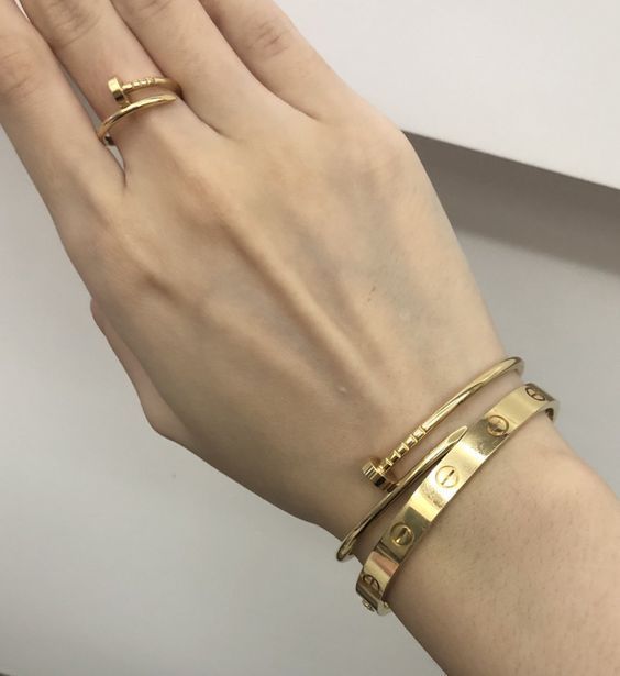 SPIKE | Rosegold Armband Dünn