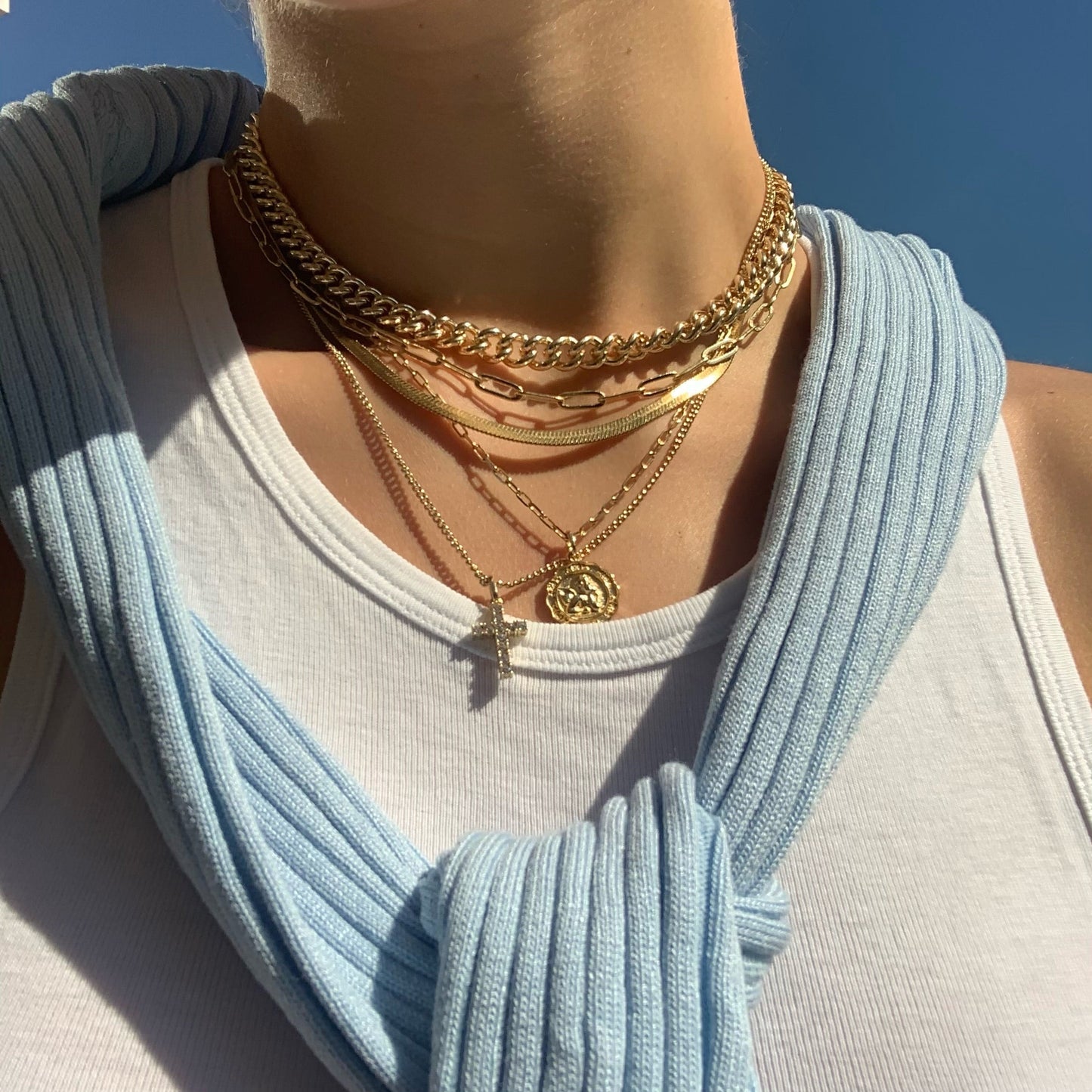 EXKLUSIV | Elegante Kreuzkette